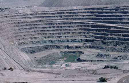 Coppermine Chuquicamata, Chile picture by Reinhard Jahn, Mannheim.